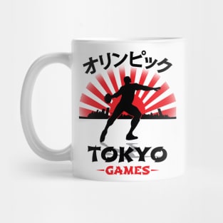 Discus Thrower Tokyo Olympics Track N Field Athlete Mug